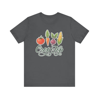 Crop Top T-Shirt | Garden T-Shirt- Unisex Fit