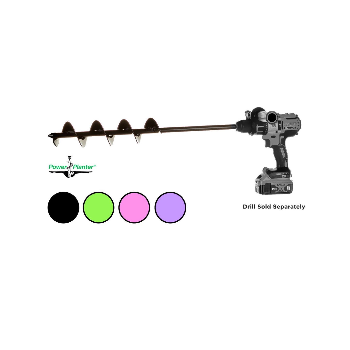 Extended Length Bulb Auger (3" x Standing Lengths)