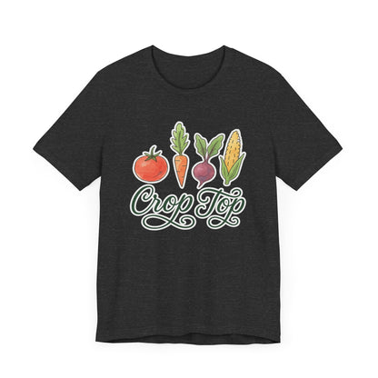 Crop Top T-Shirt | Garden T-Shirt- Unisex Fit