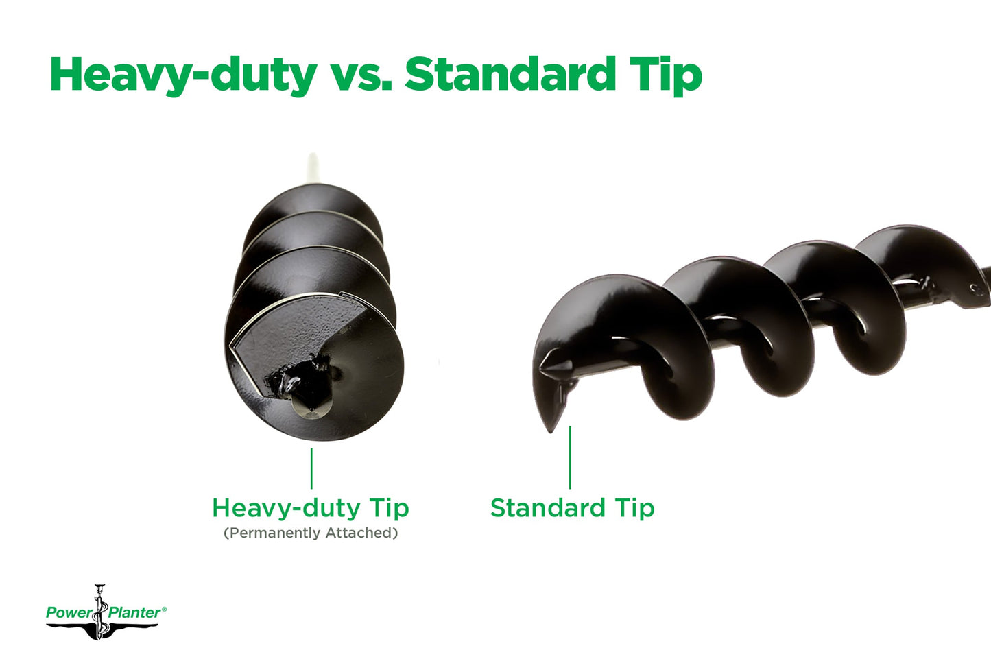 Extended Length Bulb Auger (3" x Standing Lengths)