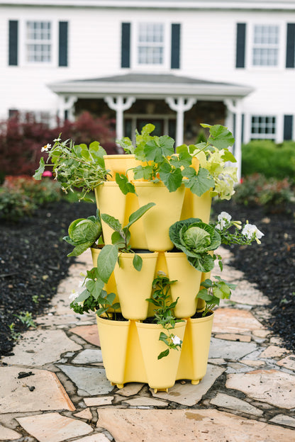 3 Tier GreenStalk Garden Original Vertical Planter - Basic Texture