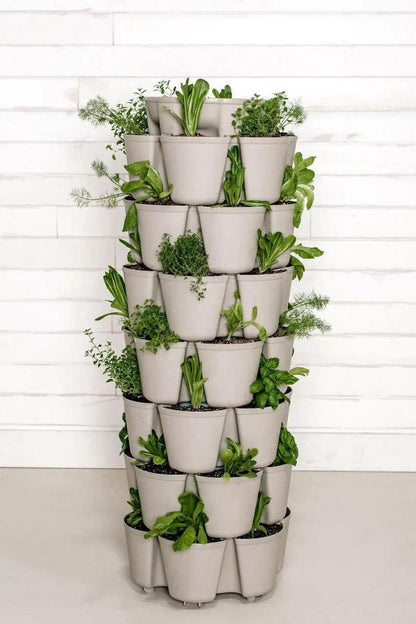 7 Tier GreenStalk Leaf Vertical Planter - GreenStalk Garden